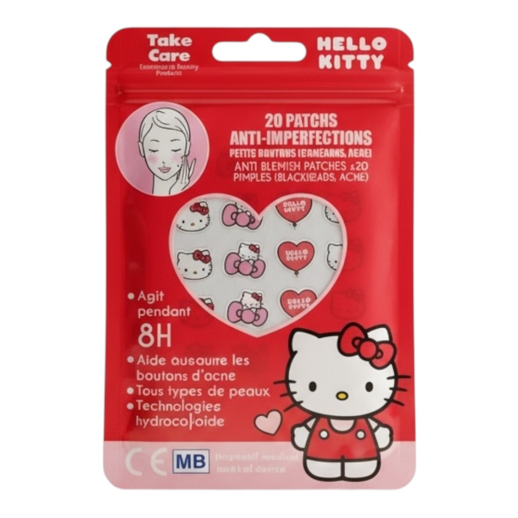 Parches para acné Hello Kitty