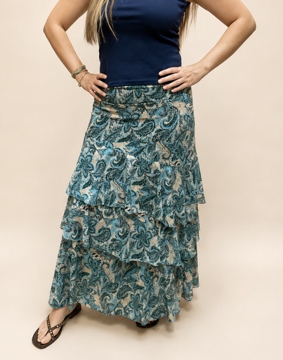 [EVER017402] Falda Florella